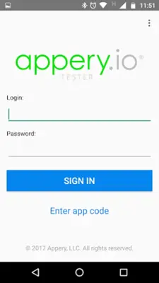 Appery.io Tester android App screenshot 2